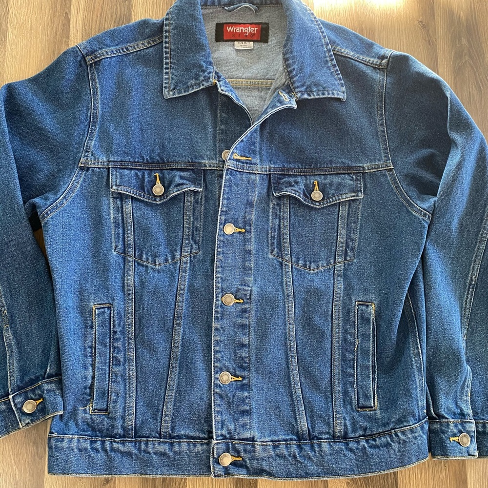 Vintage Wrangler Hero Trucker Jean Jacket M